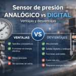 Sensor de presión analógico vs digital: ventajas y desventajas